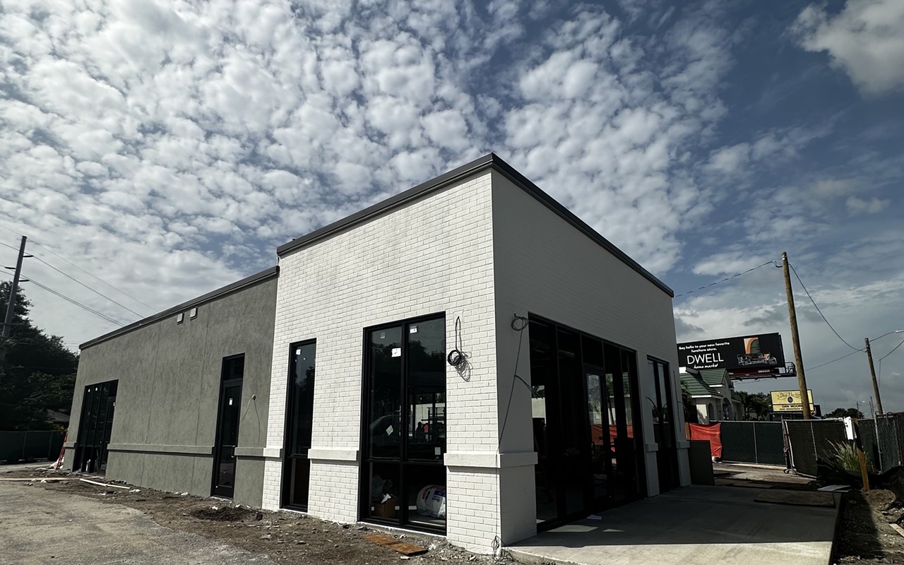 Streetlight Taco's South Tampa space will finish construction sometime next month.