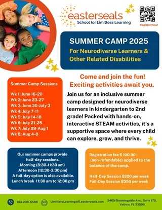Image: Summer Camp for Neurodiverse Children with Autism and Other Related Disabilities