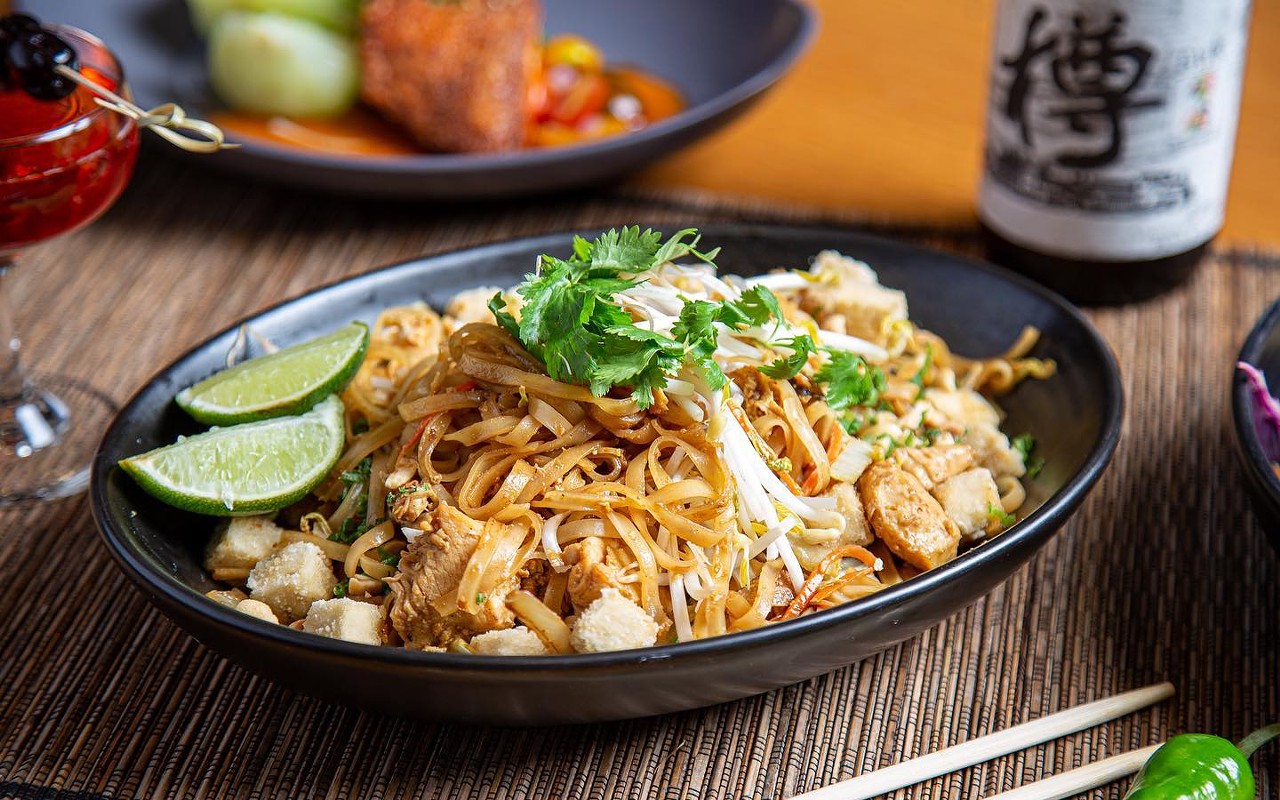 Pad Thai from  the flagship Sunda location in Chicago.