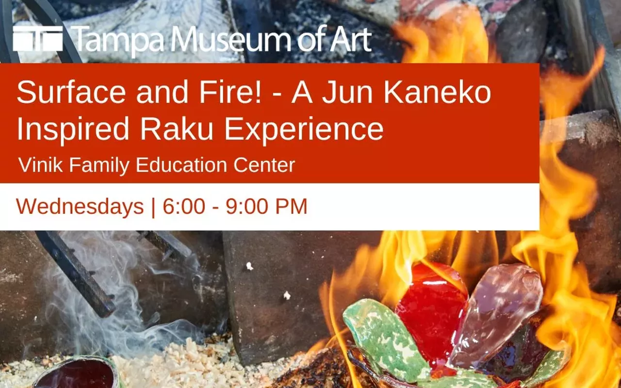 Image: Surface and Fire &ndash; Raku Firing