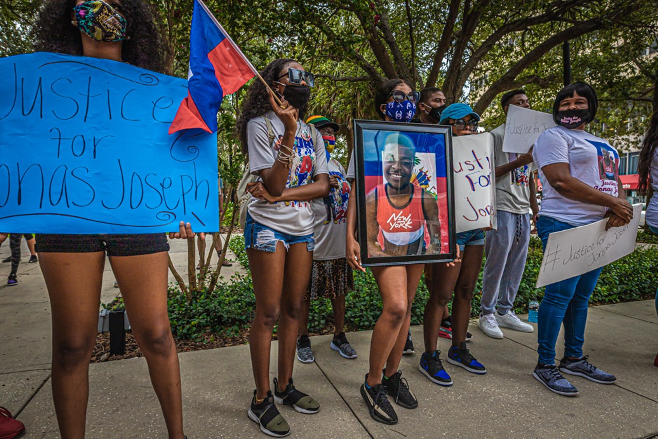 Tampa activists and family of Jonas Joseph continue calls for justice