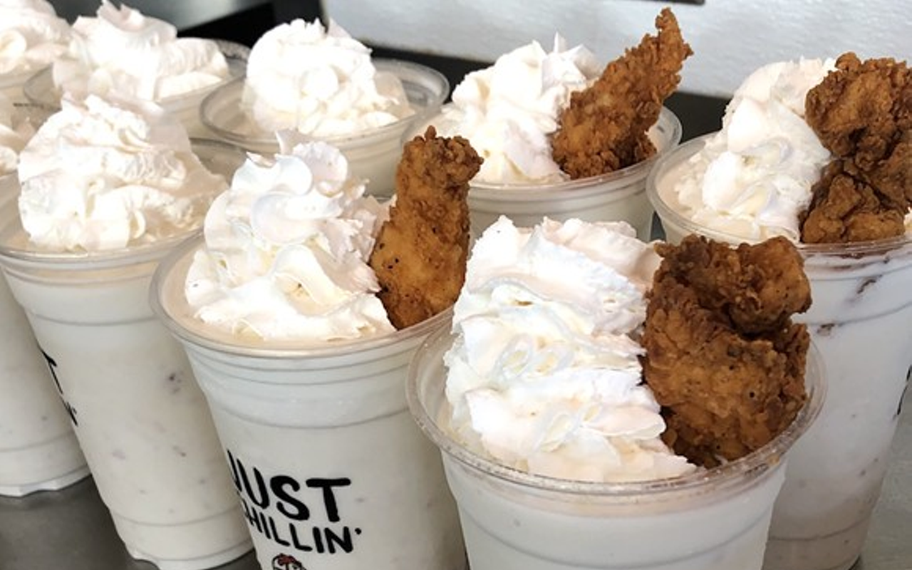 Tampa Bay PDQ locations are offering a limited milkshake made with blended chicken meat