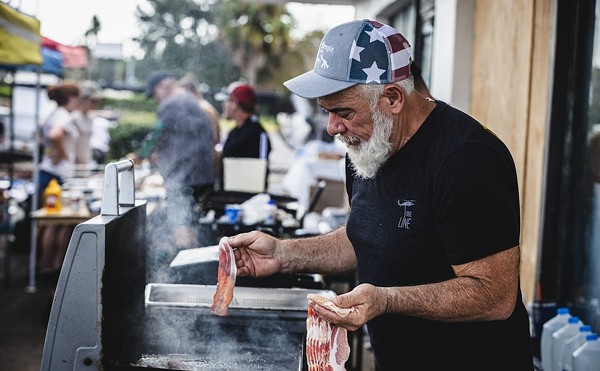 Relief efforts in Hudson, Florida on Sept. 28, 2024.