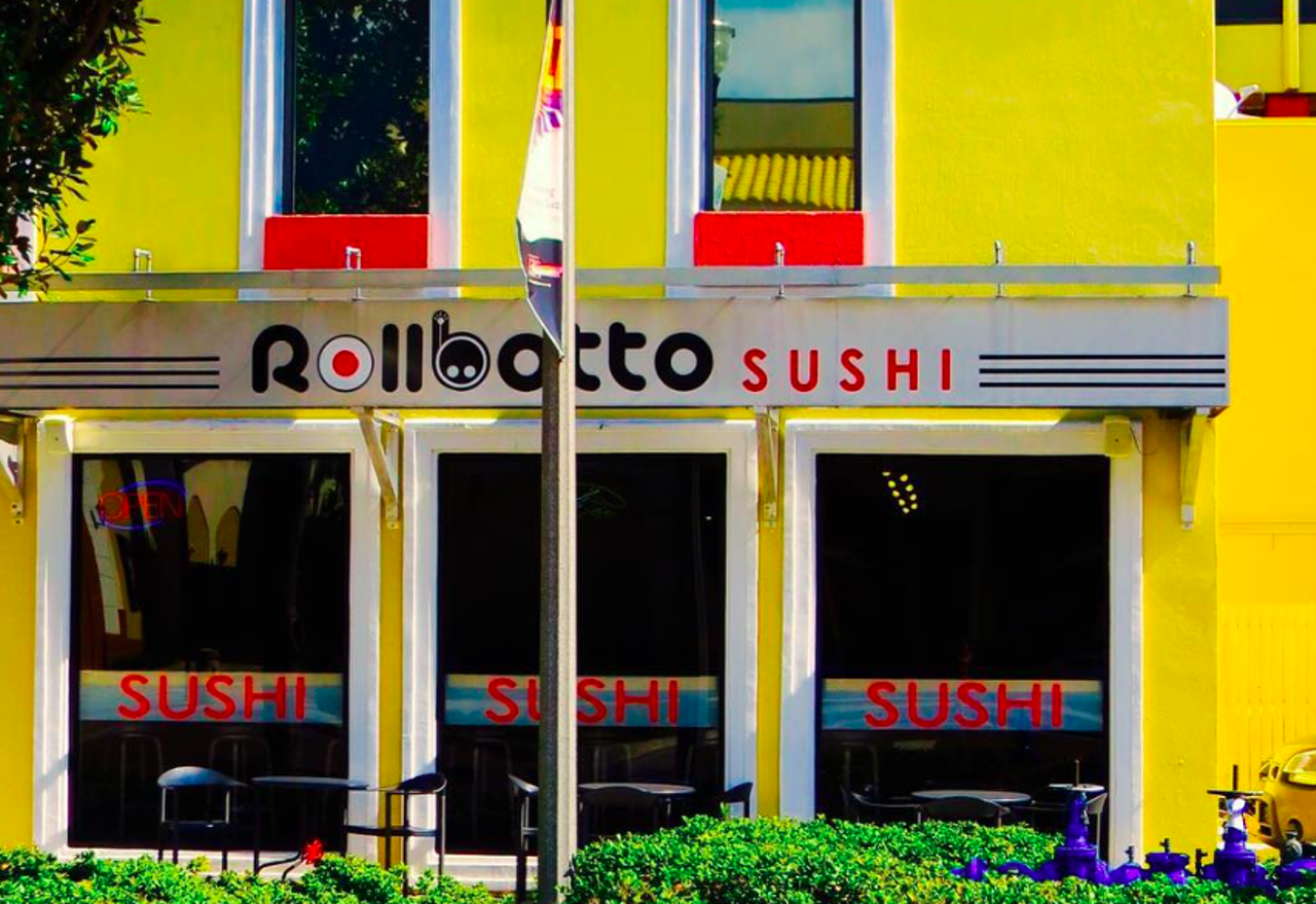 
Rollbotto Sushi
221 1st St. N, St. Petersburg
Last May, Rollbotto Sushi closed unexpectedly after 12 years of serving up rolls near the Sundial. According to the Tampa Bay Times, employees were given zero notice and were informed of the closure via text message. A GoFundMe was also launched to help employees recoup lost wages. 
Photo via Rollbotto Sushi/Instagram
