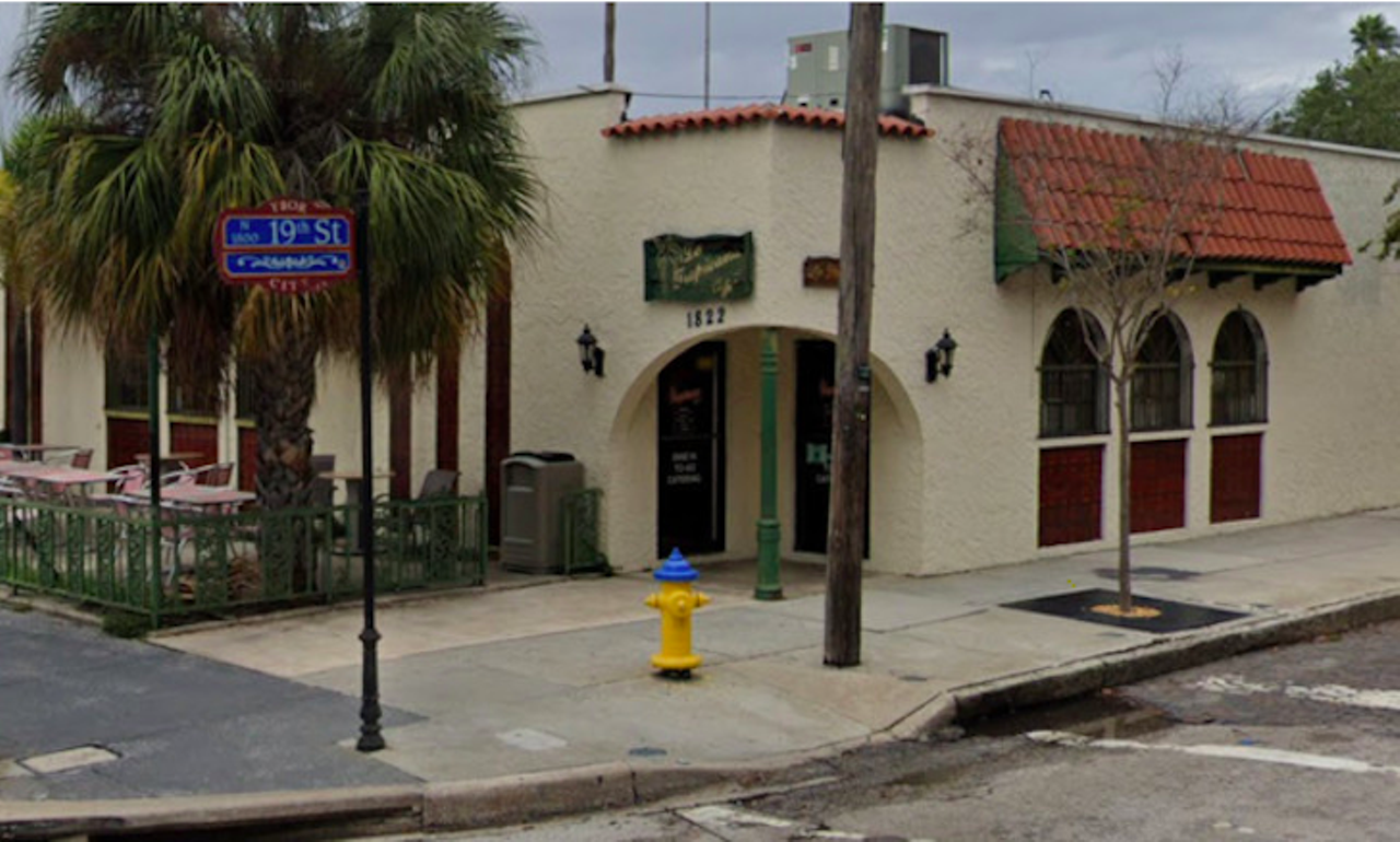 La Tropicana Cafe  
1822 E. 7th Ave., Ybor City
A spot rich in Ybor City history and traditional Cuban fare, La Tropicana Cafe closed for good following a decrease in business due to COVID-19. Acting as a hub for immigrants when it first opened in 1963, La Tropicana had been serving Cuban sandwiches for almost six decades. The current operator&#146;s Gio&#146;s Cuban Cafe remains open across the street.  
Photo via Google Maps