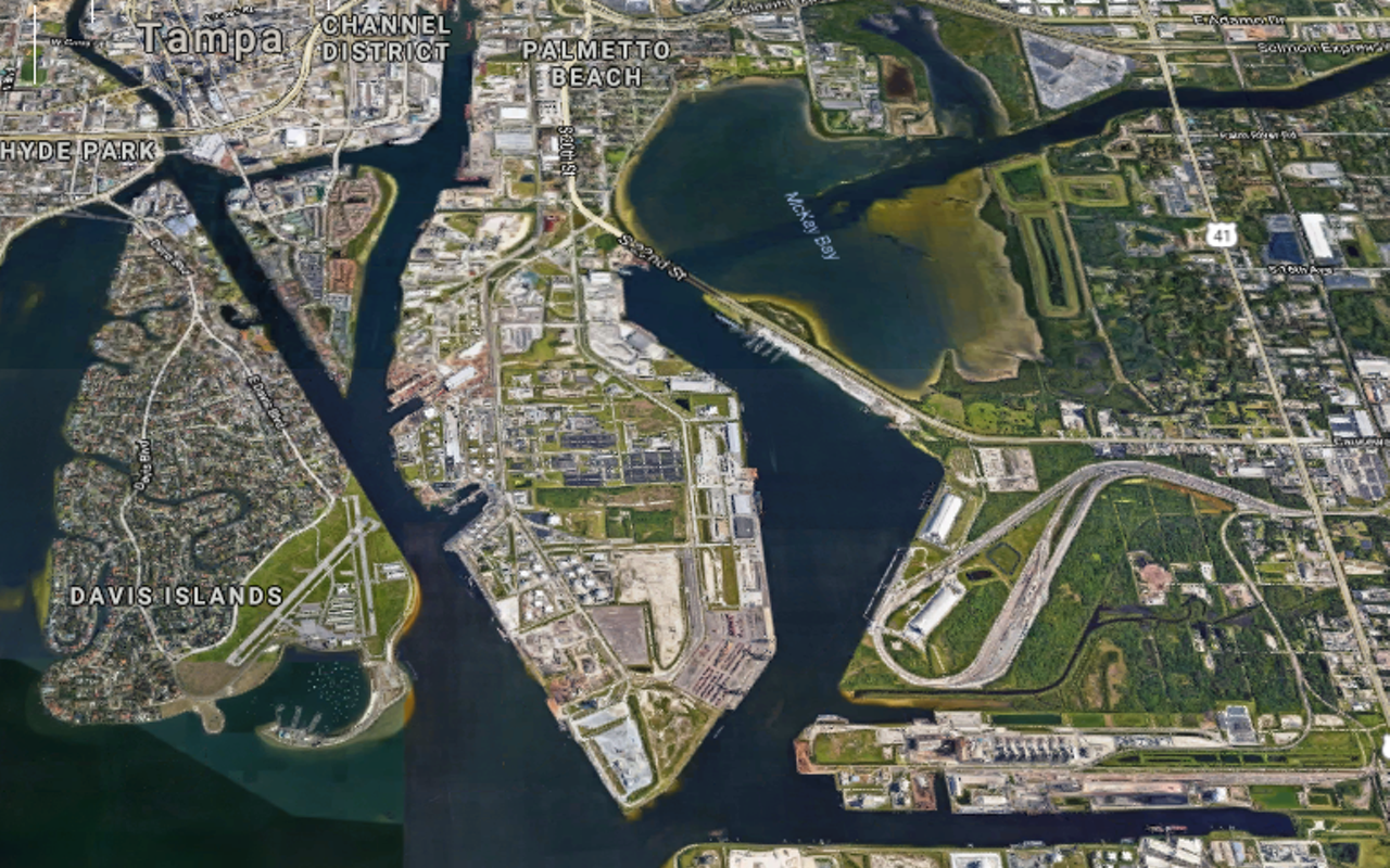 A Port of Tampa project has proposed to dredge and fill 63 acres associated with East Bay in between McKay Bay and Tampa Bay.