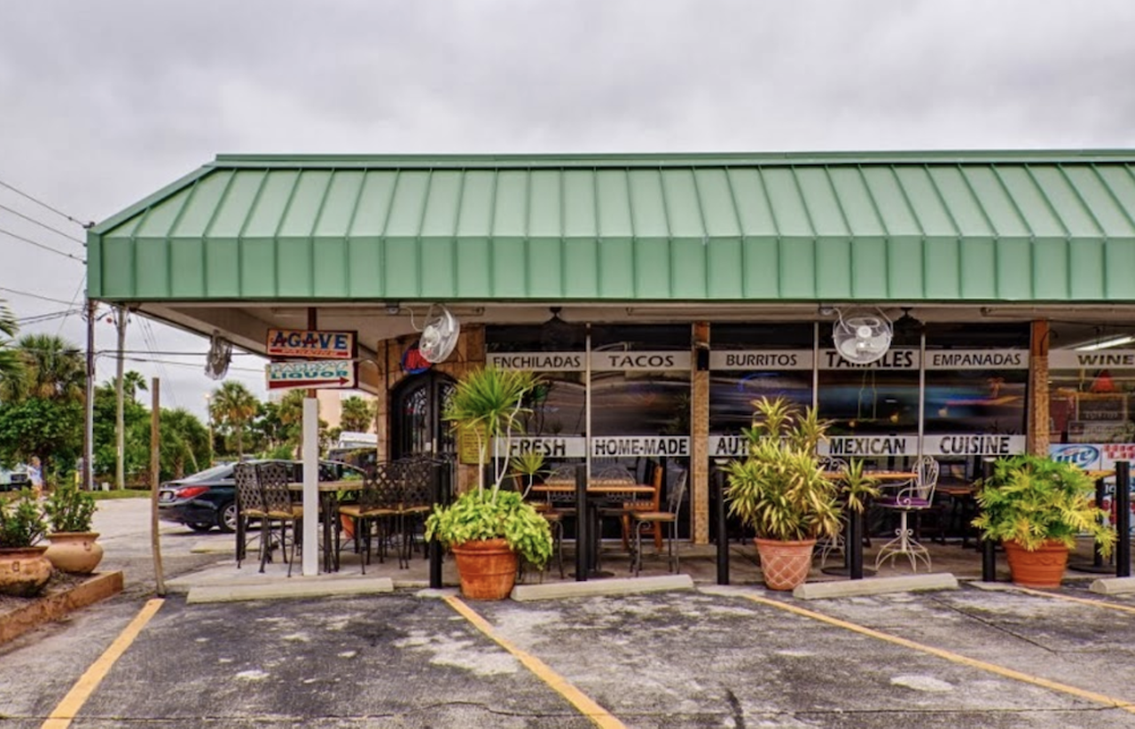 Agave Lounge
6400 Gulf Blvd., St Pete Beach, 727-367-3448
Are long walks on the beach your date of choice? Stop by this beachside restaurant for authentic Mexican eats and a view of a trademark Florida sunset while you wait.
Photo via Google Maps