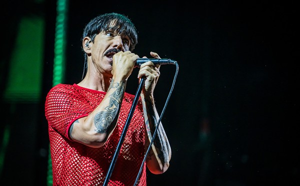 Red Hot Chili Peppers, which plays MidFlorida Credit Union Amphitheatre in Tampa, Florida on June 21, 2024.