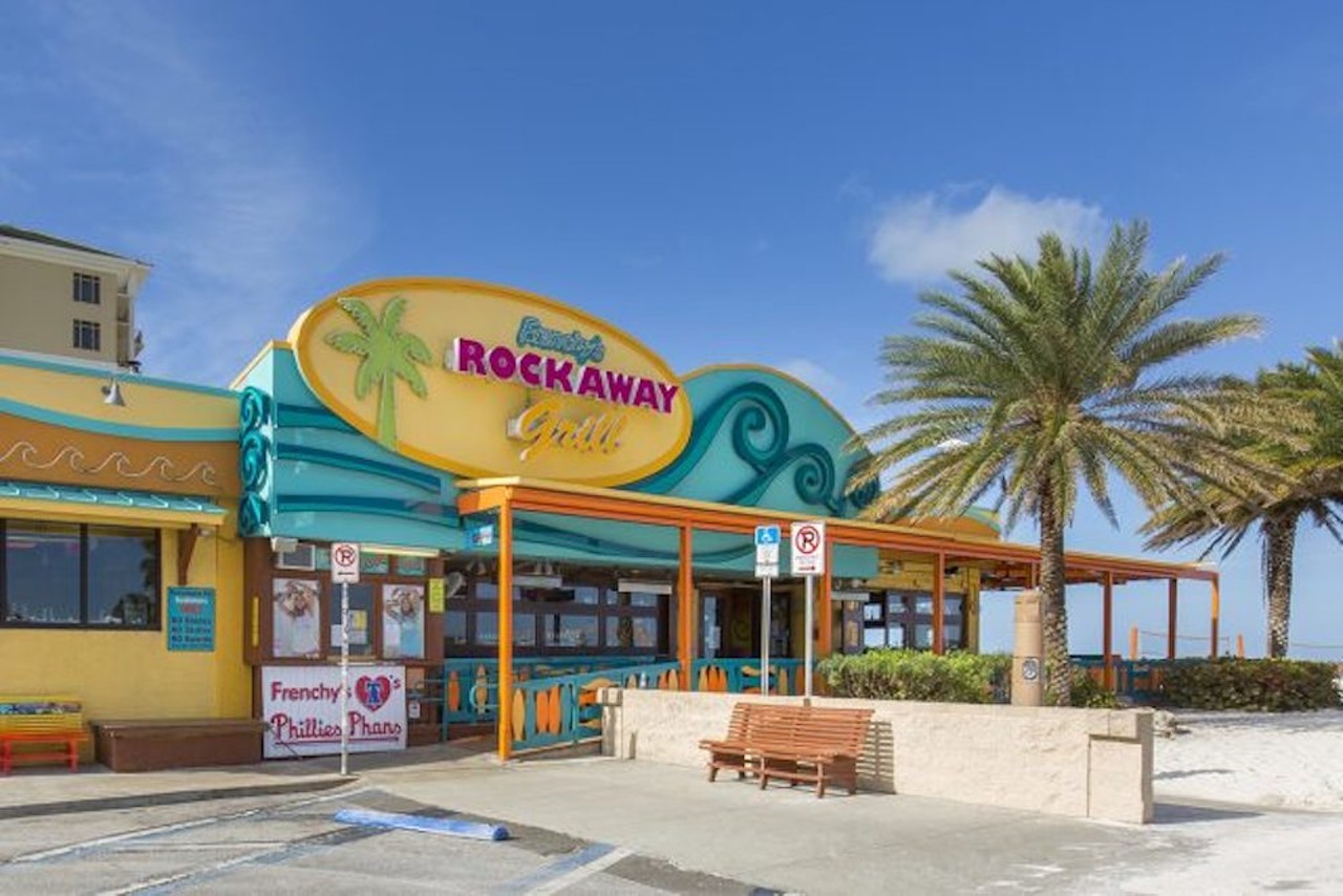 Frenchy’s Rockaway Grill
7 Rockaway St., Clearwater. 727-446-4844 
Located smack dab in the tourist-clogged middle of Clearwater Beach, this sandy spot offers Rockaway oysters and $2 beer specials. 
Photo via Frenchy’s Rockaway Grill Website