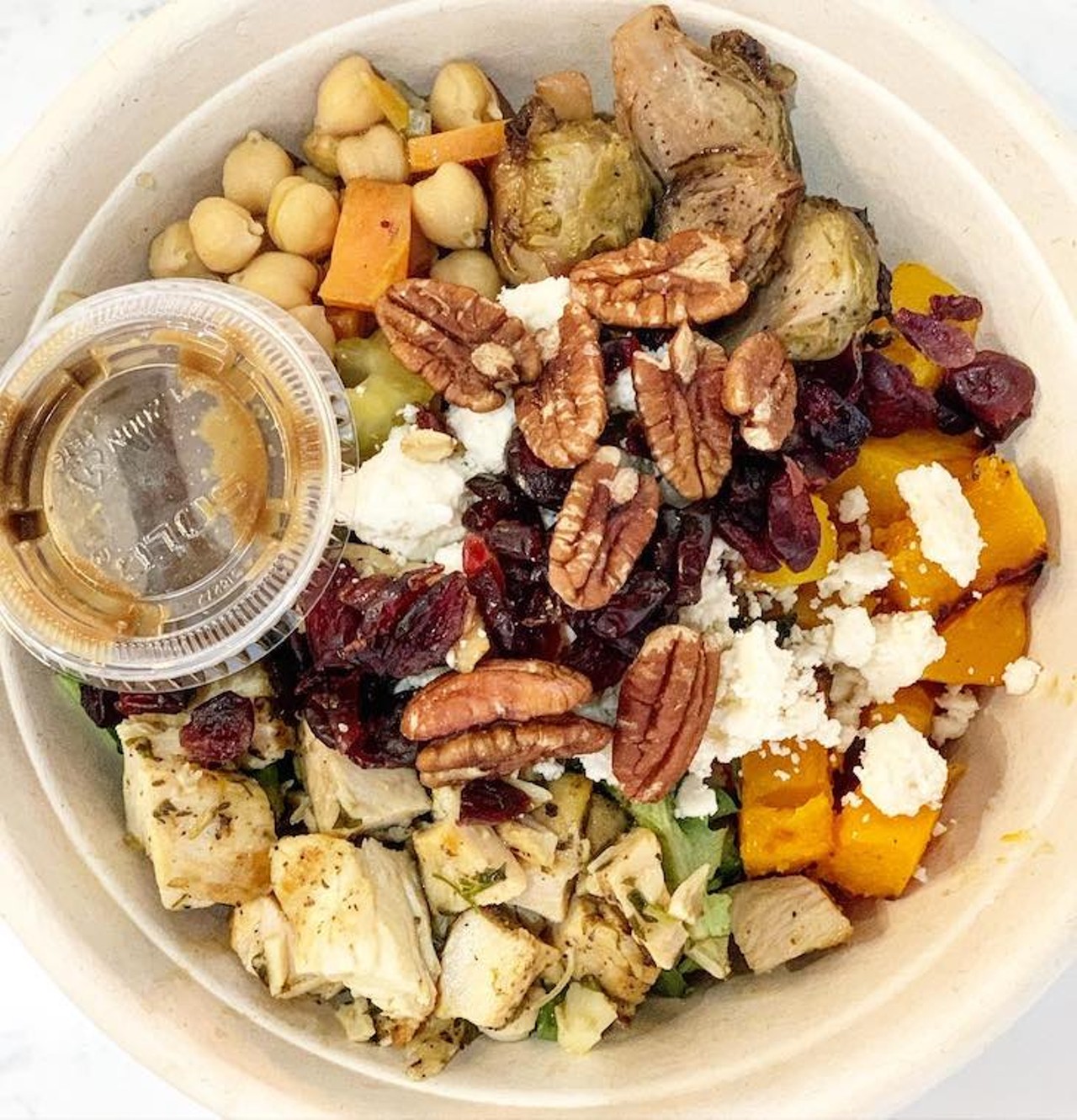Harvest Bowl
6109 N. Florida Ave., Tampa
I go to Harvest Bowl a lot because I can grab something quick and healthy during the day on my way into Rooster. It's hard to eat clean and quick, so this fills a good void for me. 
&#151;Ferrell Alvrarez
Photo via harvestbowltampa/Facebook