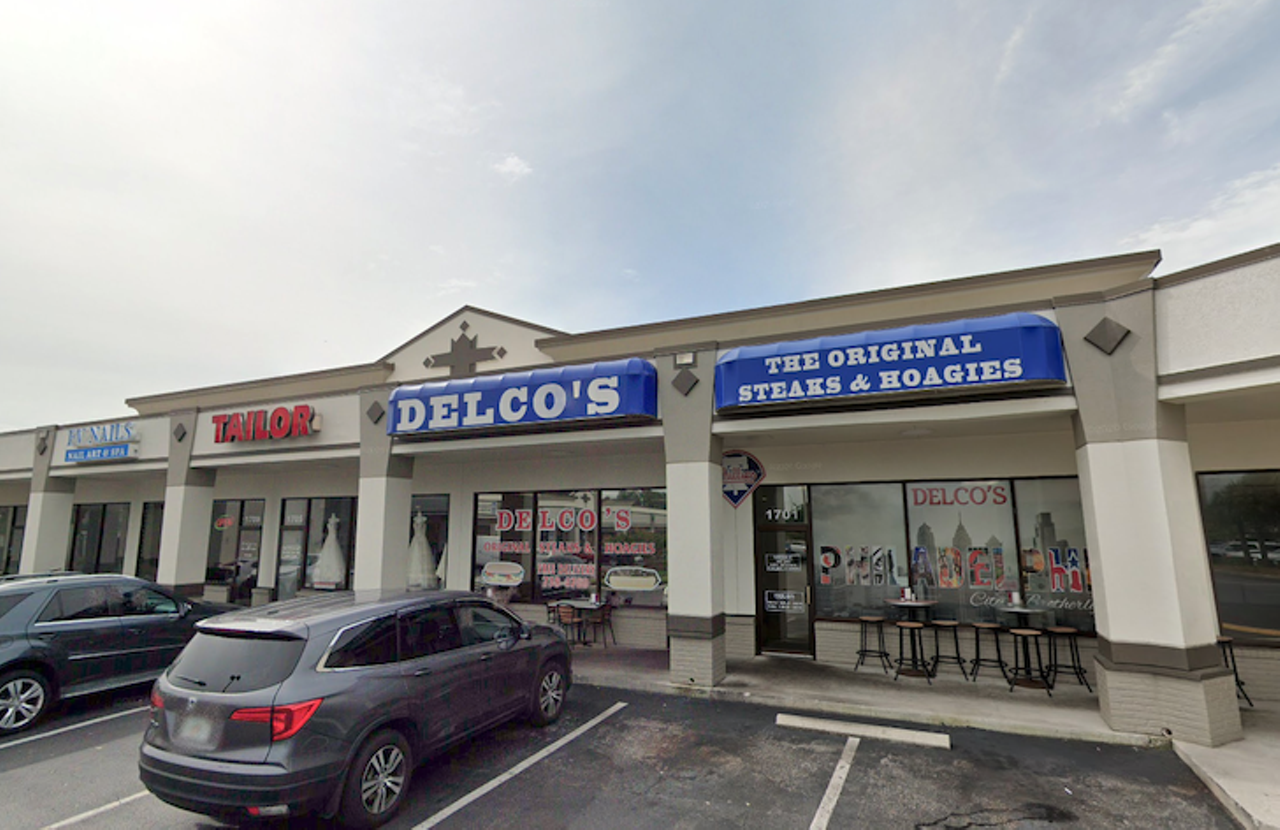 Delco&#146;s Original Steaks and Hoagies
1701 Main St., Dunedin
Food, like music, is intertwined with memory. It provides touchstones in life for us to hang our feelings as we move along. So, even for a food critic who now worships at the altar of truffles, there are indelible memories of hot dogs and brownies. And, for a teenage carnivore, Philly cheesesteak looms large. In years long past, I used to frequent The Philly Hoagie Shop in a strip mall on Cleveland Street. It was my introduction to this American classic and formed a base upon which all other cheesesteaks would be measured. My first column for CL back in 2012 recounts my disappointing pilgrimage to Philly to sample the iconic goods at Geno&#146;s and Pat&#146;s. These touchstones didn&#146;t measure up to my boyhood benchmark. But since returning to Dunedin after a multi-decades long hiatus, I discovered Delco&#146;s on Main Street. They do a range of subs, but the simple cheesesteak of my youth is reincarnated here. Wafer thin, juicy ribeye, caramelized onions, and sharp Provolone combine in an ethereal creamy texture on a crispy Amoroso roll. Perfect for pandemic takeout&#151;but cash only!
&#151;Jon Palmer Claridge
Photo via Google Maps