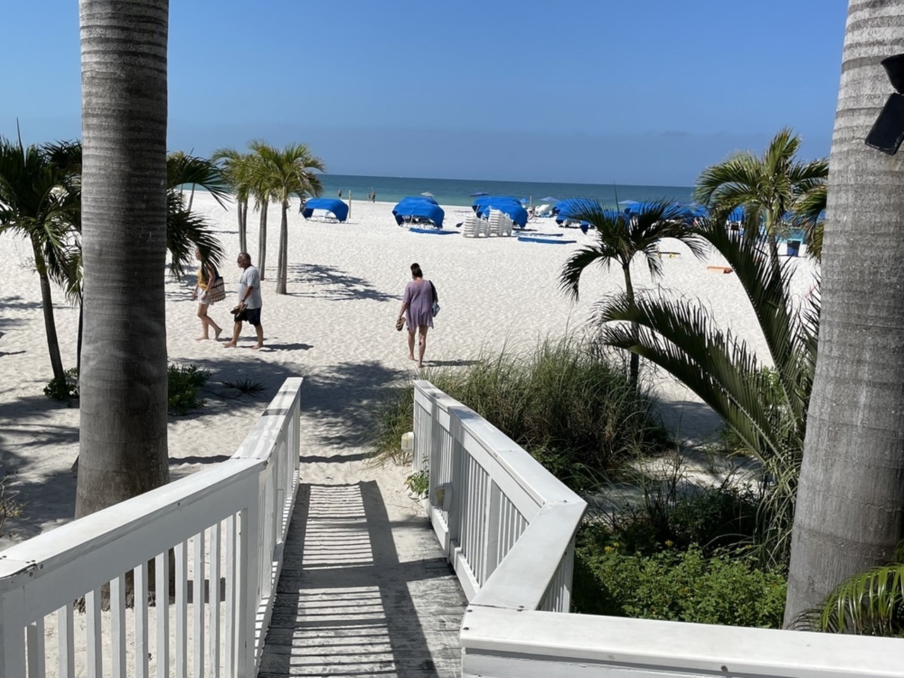 Treasure Island Beach 
Number of swim advisories: 💩x16 in 25 years
Pinellas County
11260 Gulf Blvd, Treasure Island