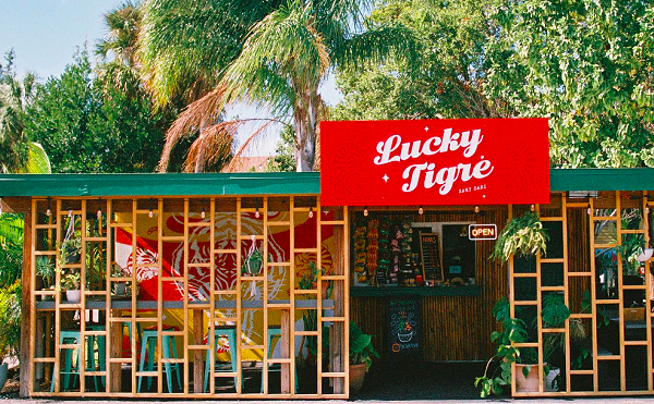 Lucky Tigre, Tampa's first Filipino 'sari-sari' counter, located at 1101 S Howard Ave.