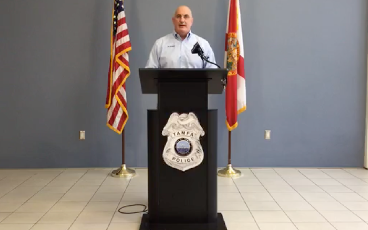 Tampa Police Chief Dugan has lost the public's trust, and it's his own damn fault