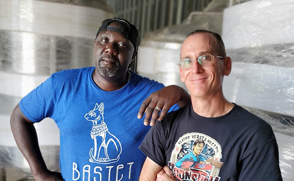 Bastet Brewing co-founders Huston Lett (L) and Tom Ross.