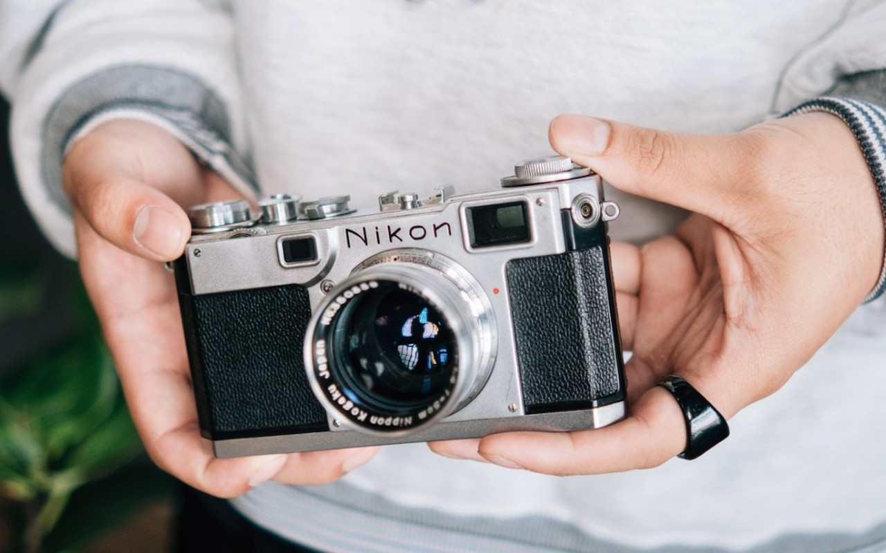 A Nikon S2 Rangefinder at Coastal Film Lab in Tampa, Florida