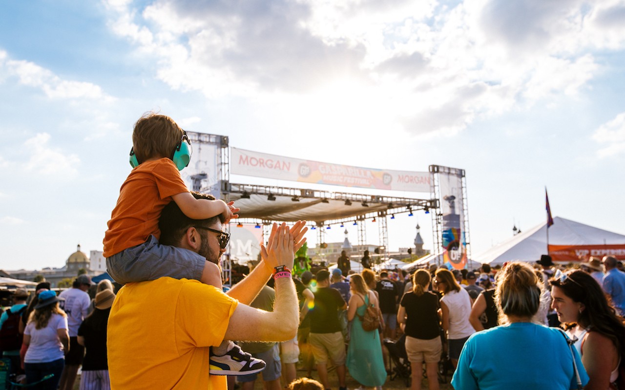 Tampa's Kiley Garden has been home to three Gasparilla Music Festival stages in recent years.