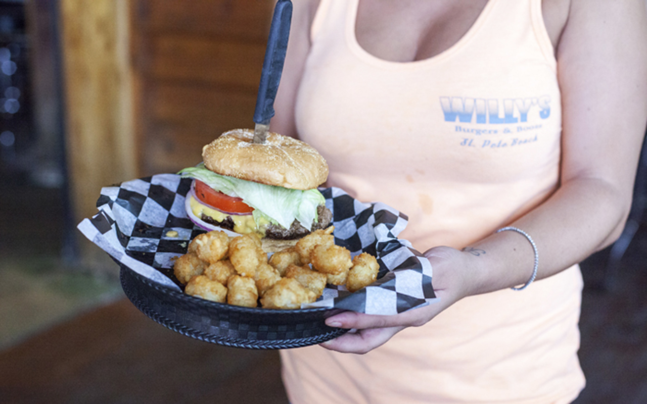 If you haven't been to Willy's for a burger, it's time to head to St. Pete Beach.