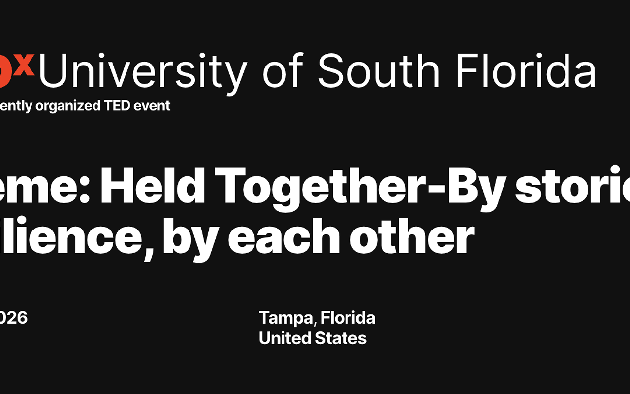 Image: TEDx Universityofsouthflorida