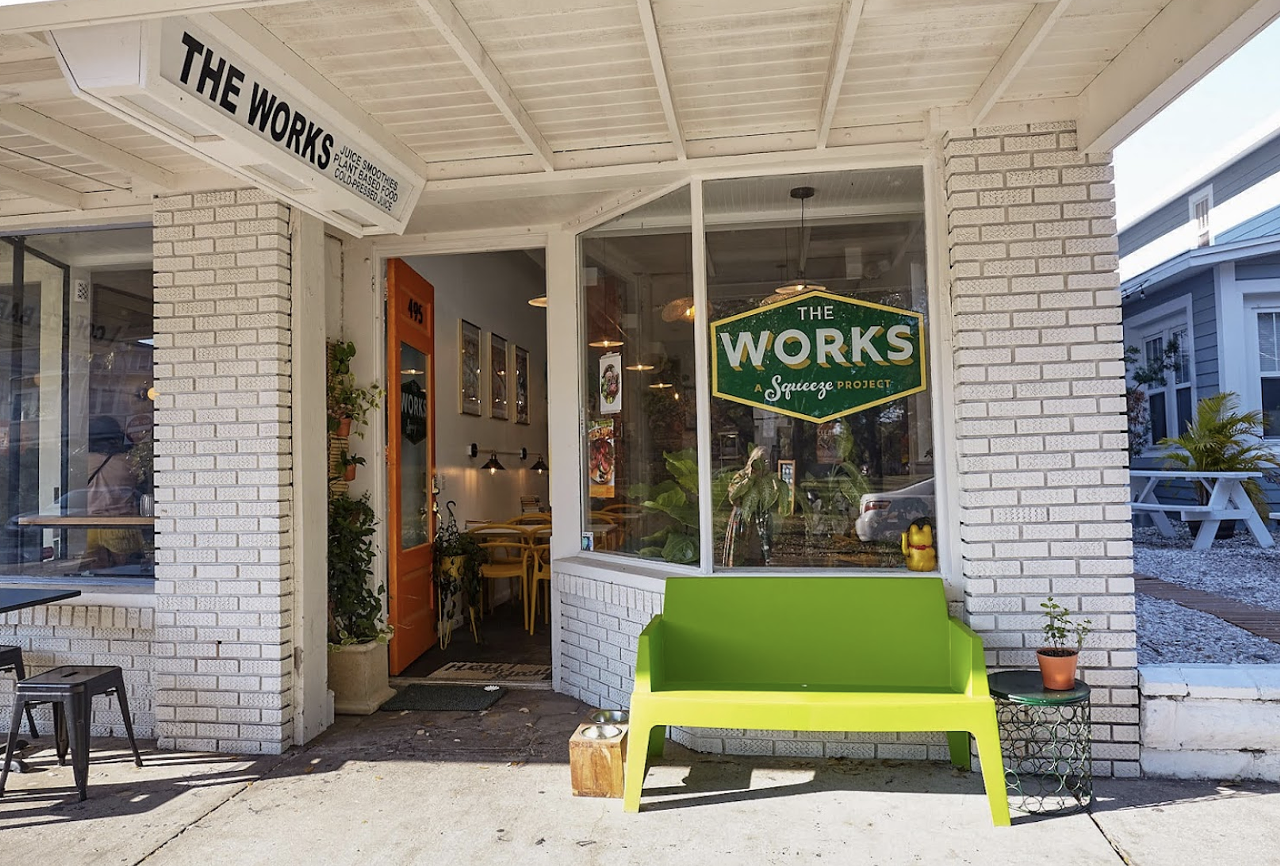 The Works  
495 7th Ave. N
A project from the folks behind Squeeze Juice Works on Central, The Works in historic Uptown brought another plant-based joint to The ‘Burg at the start of 2022. With vegan items that “heal the body and fortify the soul,” The Works offers seasonal and permanent menus, with hot platters as well as cold, ready-to-eat meals available to purchase at the register. 
Photo via The Works/Google