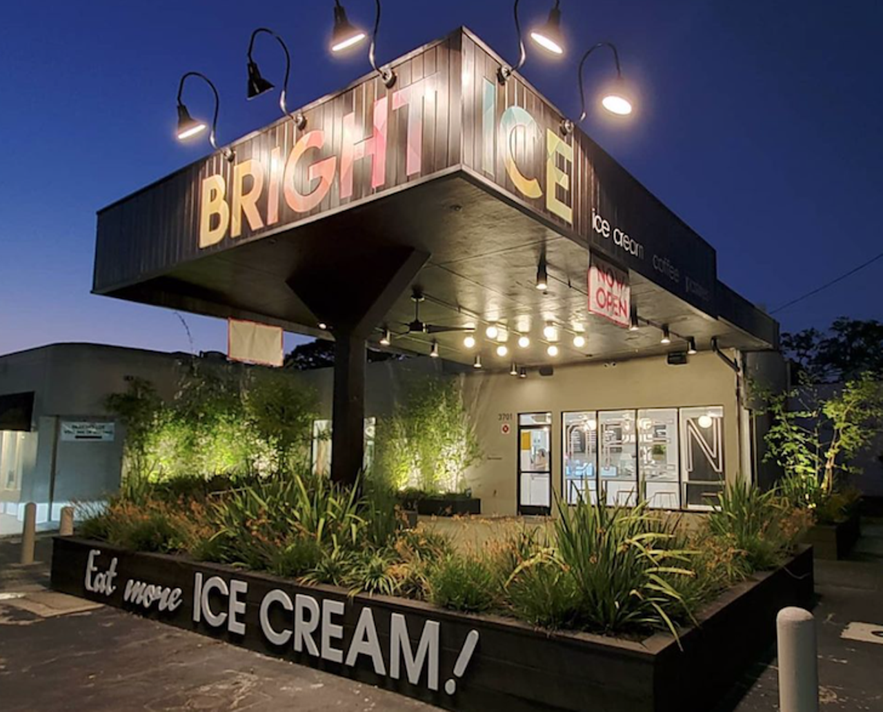 Bright Ice
5591 Park Blvd, Pinellas Park
The popular St. Pete Bright Ice started scooping up ice cream bowls and cones in Pinellas Park February. With 15 flavors, the shop&#146;s got some interesting ones like lemon with crystalized ginger, vegan options like blueberry with cinamon and classics like warm vanilla. 
Photo via Bright Ice/Instagram