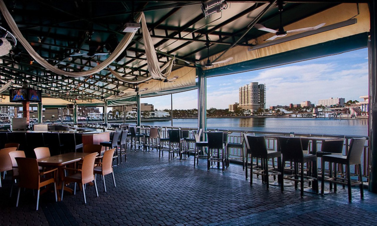 Jackon&#146;s Bistro
601 S. Harbour Island Blvd., Tampa.
Jackson&#146;s Bistro is known for its waterfront view of downtown Tampa just as much as it&#146;s known for a stellar selection of wine and spirits. Its signature drinks include the Gasparilla-inspired margarita, passion fruit colada, and the Dark N&#146; Stormy, which is a combination of dark rum, ginger beer and lime juice. Get there early to snag the highly-coveted patio seating. 
Photo via Jackson&#146;s Bistro/Facebook