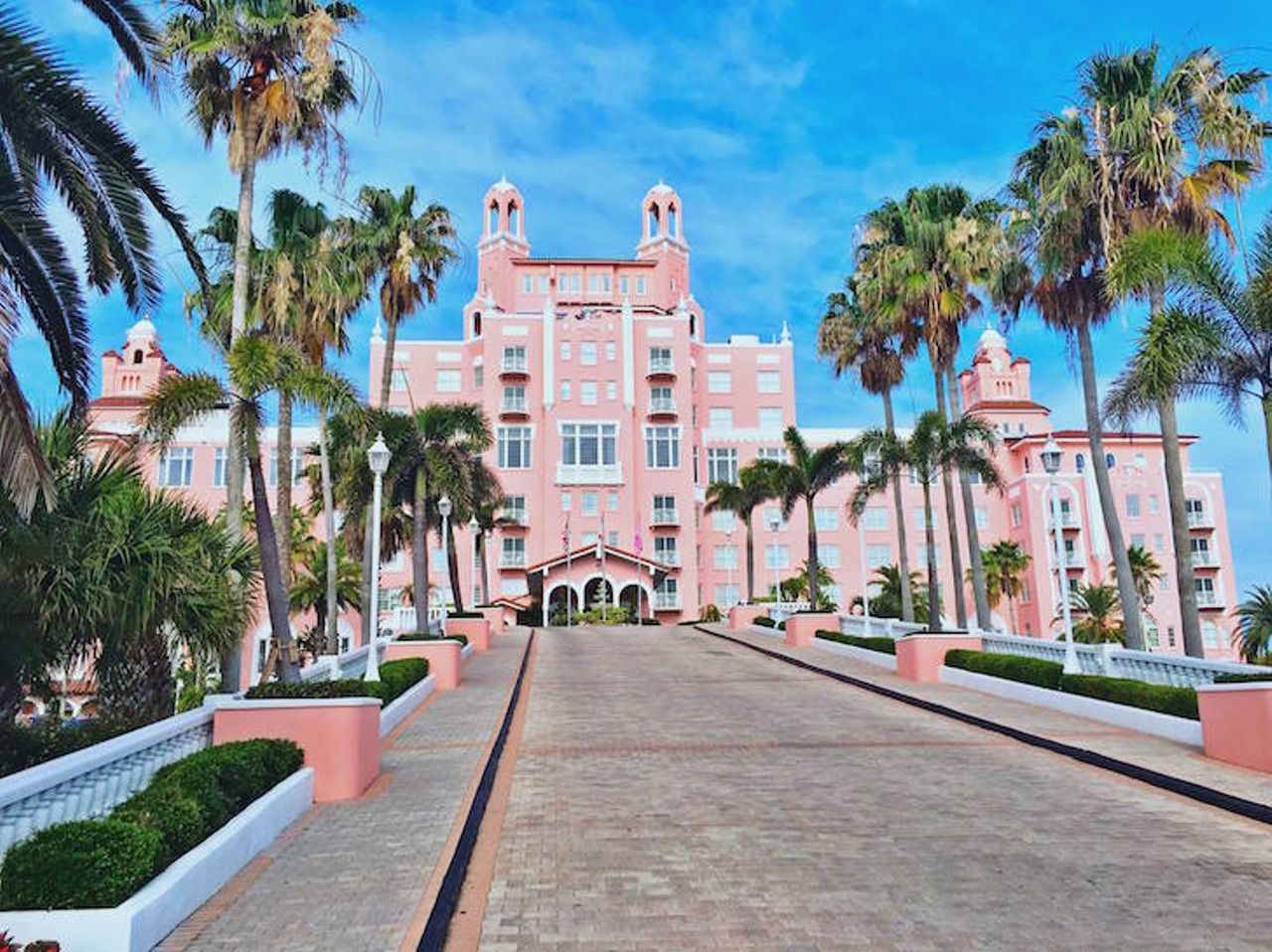  Don CeSar     
3400 Gulf Blvd, St Pete Beach, FL 33706, (727) 360-1881
It&#146;s no brainer that this massive pink palace on St. Pete beach has a beautiful everything, including three bars&#150;&#150;an elegant lobby bar, Rowe Bar, and the beachfront Beachcomber bar. Each of these bars offers a step into the lavish life of the Don CeSar. Grab a cocktail and relax on their private beach. 
Photo via  Don CeSar/Facebook