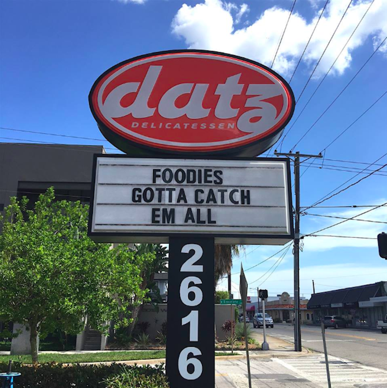 Datz  
2616 MacDill Ave., Tampa, 813-831-7000 
Wait, did you say fried Mac and cheese patties as burger buns? Yep, that&#146;s Datz&#146;s signature style. This is a must if you&#146;re in the city and need a Willy Wonka moment. 
Photo via Datz/ Facebook 