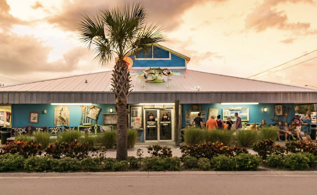  23. The Original Crabby Bill's
401 Gulf Blvd., Indian Rocks Beach
"The OG. Right on the main drag. Accommodating to large groups and families. Dog friendly. Food is Florida beach good and the happy hour is terrific. Definitely a stop for a drink or a meal. Florida Classic!" - Ron M. 
Photo via The Original Crabby Bill's/website