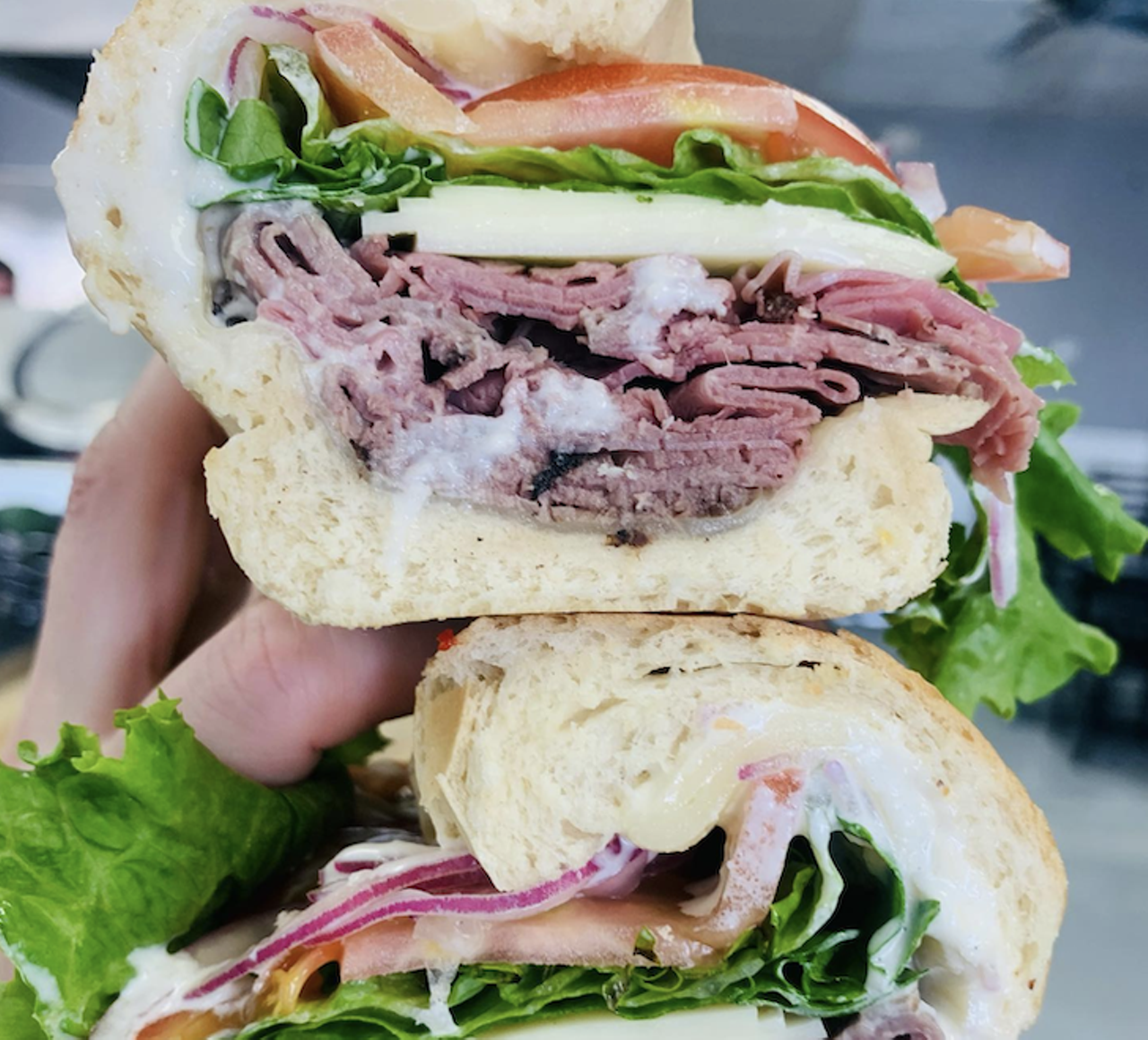 The Nosh Pit
4040 Park St. N, St. Petersburg, (727) 954-0757
Jewish deli classics: knishes, lox, all-beef hot dogs, egg creams, black and white cookies, latkes and matzo ball soup from the owners of The Wheelhouse.