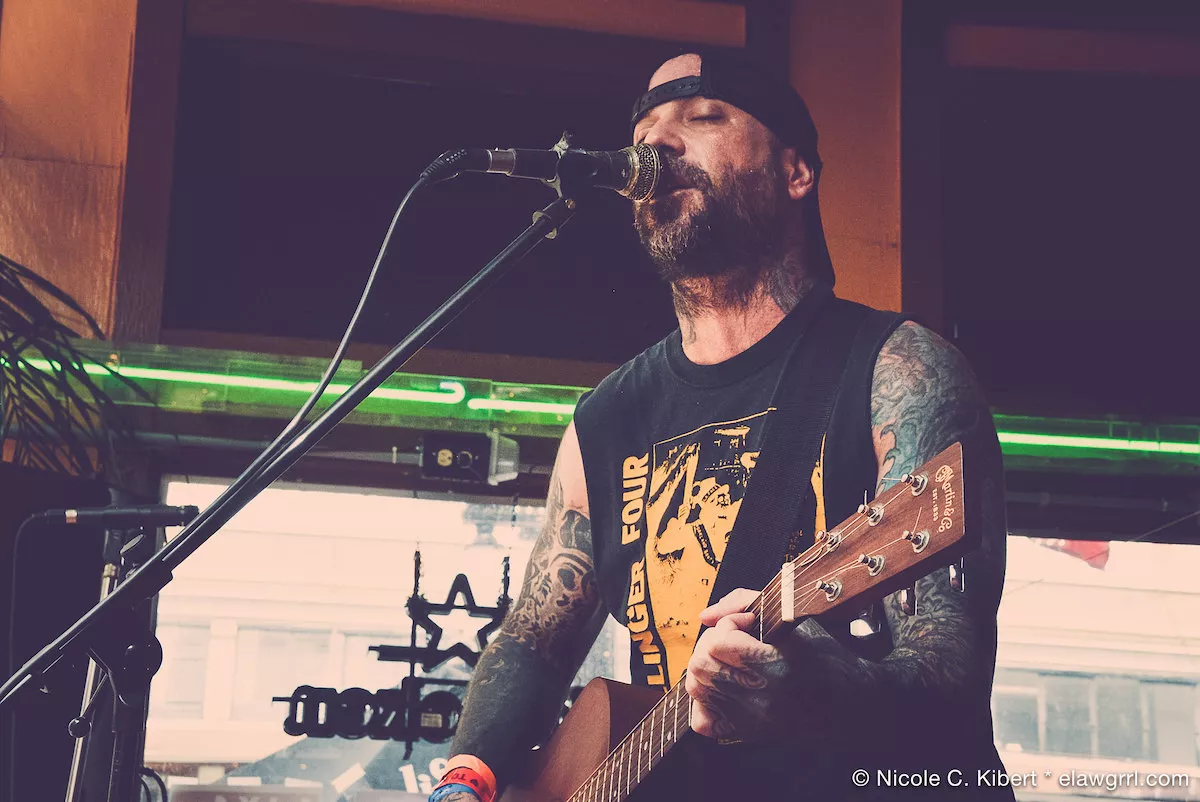 Jeff Brawer plays Tequilas in Ybor City, Florida on Oct. 30, 2014.
