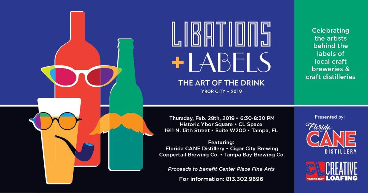 Libations + Labels: The Art of the Drink at CL spaceJoin us as we celebrate the artists behind the labels of local craft breweries and craft distilleries with beer and spirit samplings. RSVP here.Thurs., Feb. 28, 6:30-8:30 p.m.
Image via the Facebook event page