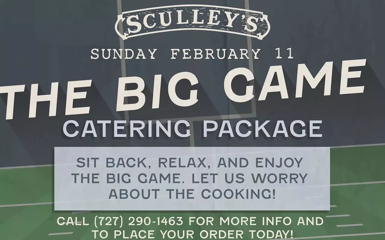Image: The BIG GAME Catering Package!