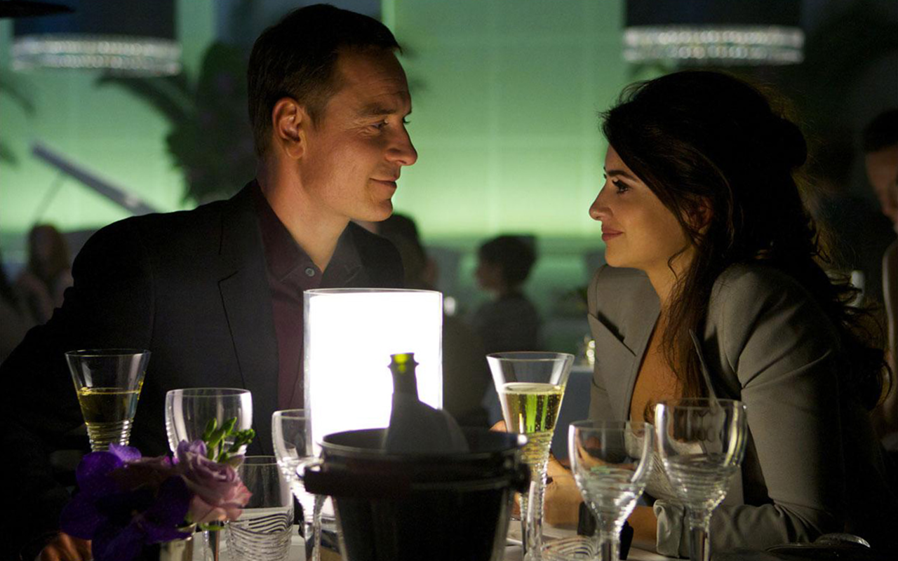 DRUG MONEY: The Counselor (Michael Fassbender) has a young, sweet gal (Penelope Cruz), that he intends to marry. But first he needs cash …
