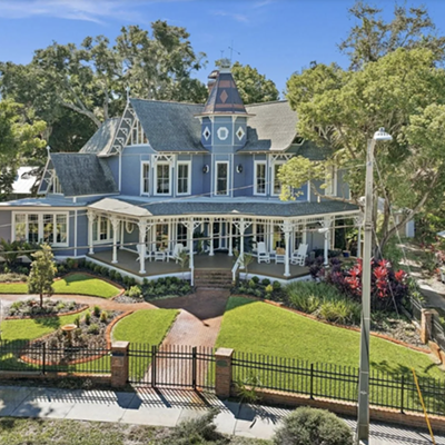The Crescent House, a historic Victorian built for a founding father of Tarpon Springs, is now for sale