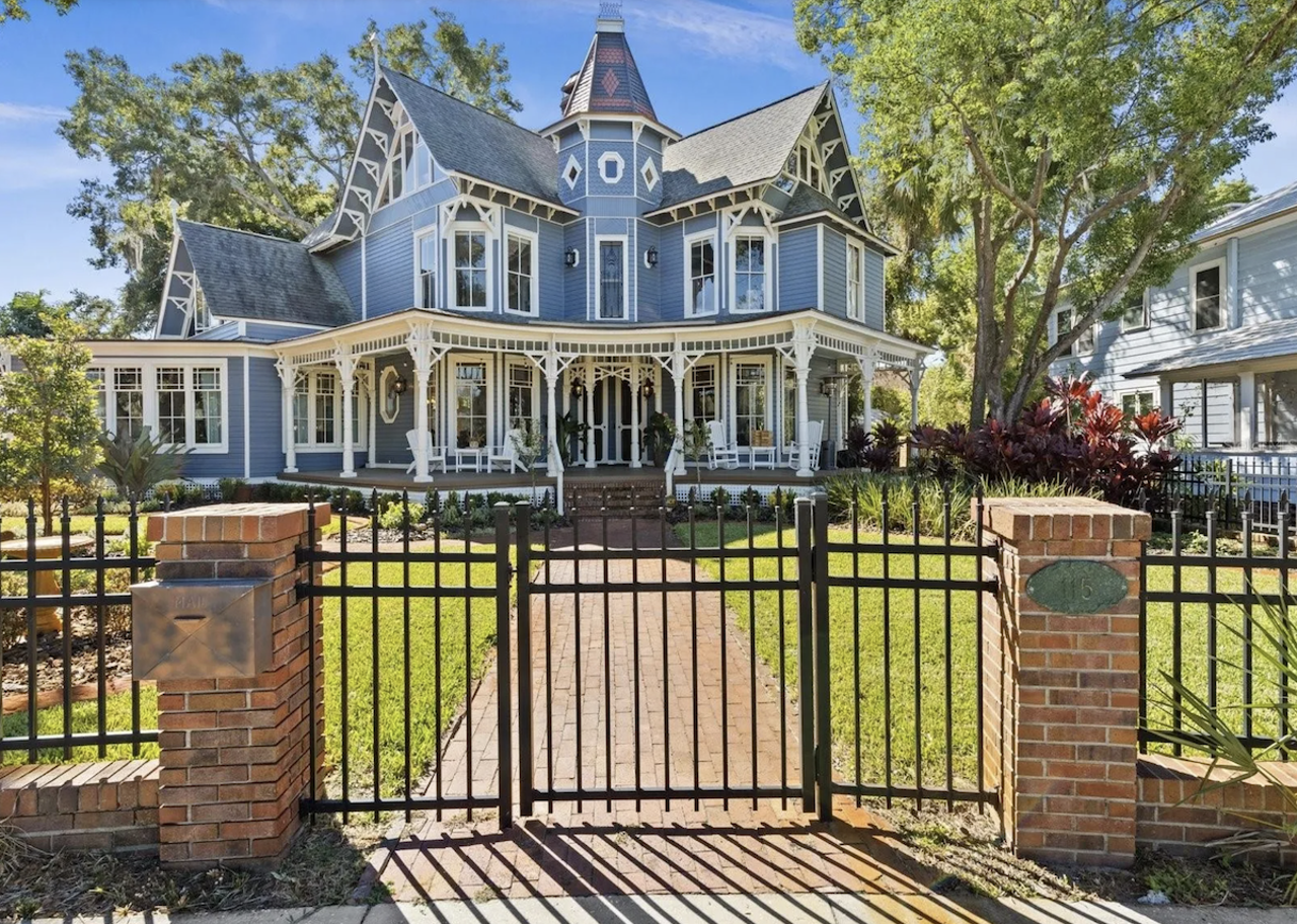 The Crescent House, a historic Victorian built for a founding father of Tarpon Springs, is now for sale