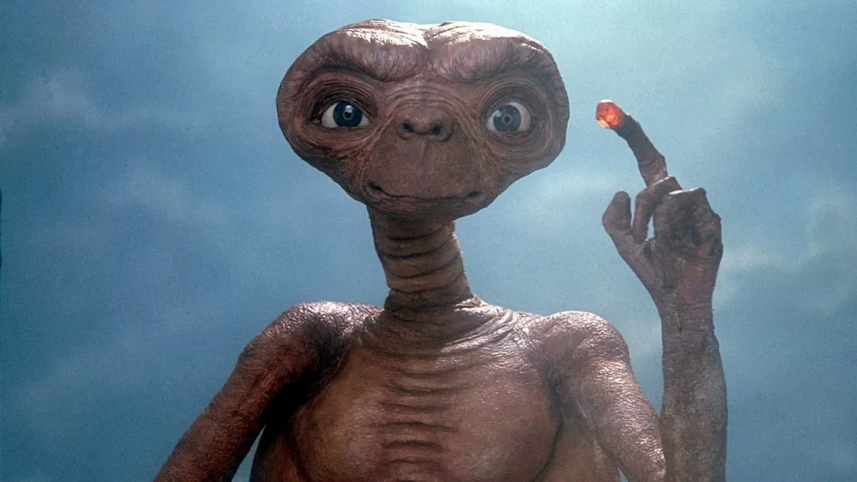 A production still from 'E.T.'