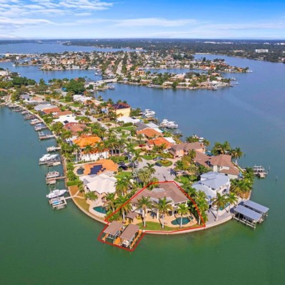 The former St. Pete home of Tampa Bay Bucs legend Mike 'A-Train' Alstott is now for sale