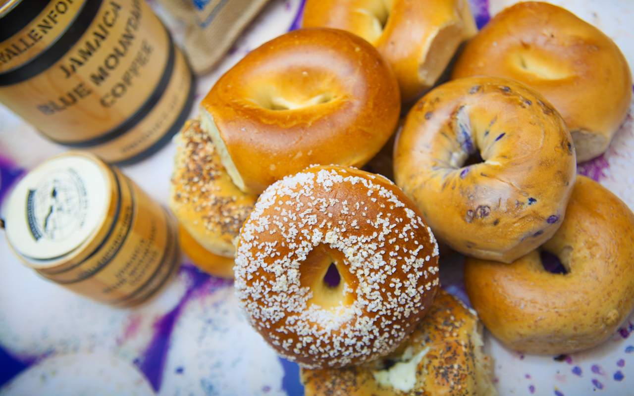 BAKE ME, WAKE ME: A selection of St. Pete Bagel Co.’s Best of the Bay-winning bagels.