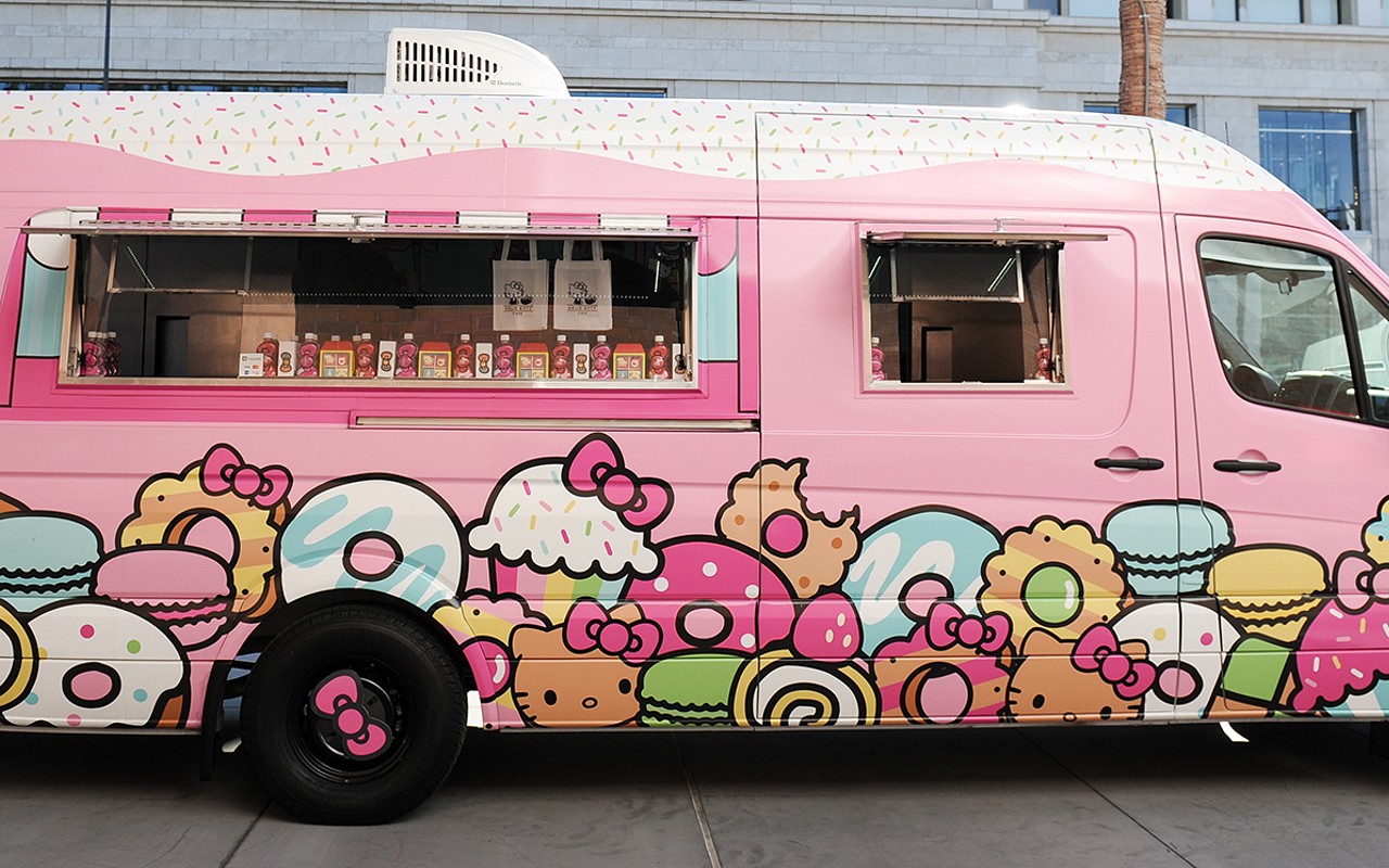 The Hello Kitty Cafe Truck will stop in Tampa Bay this Saturday