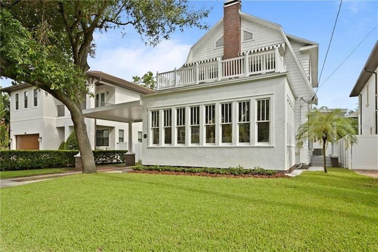 The historic home of Homer Hesterly is now for sale in South Tampa