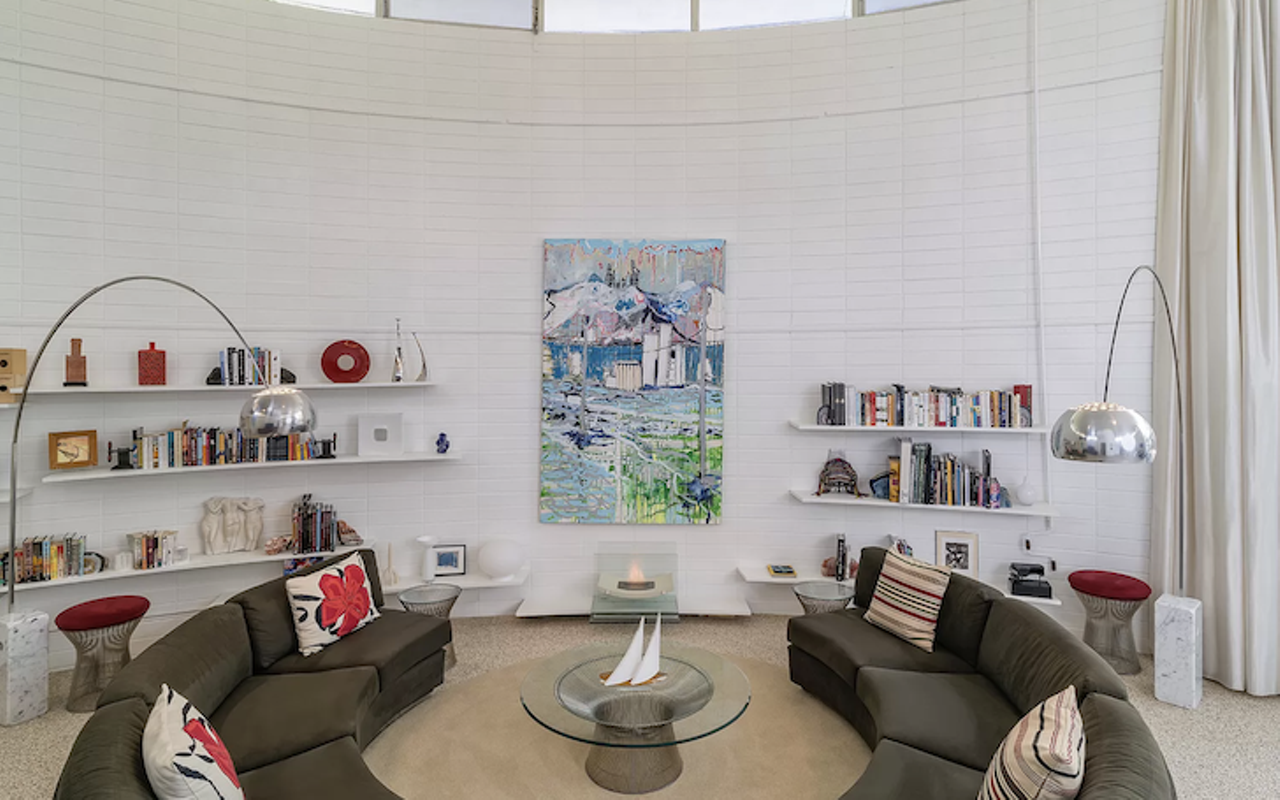 The iconic mid-century modern 'Round House' in Sarasota is now for sale