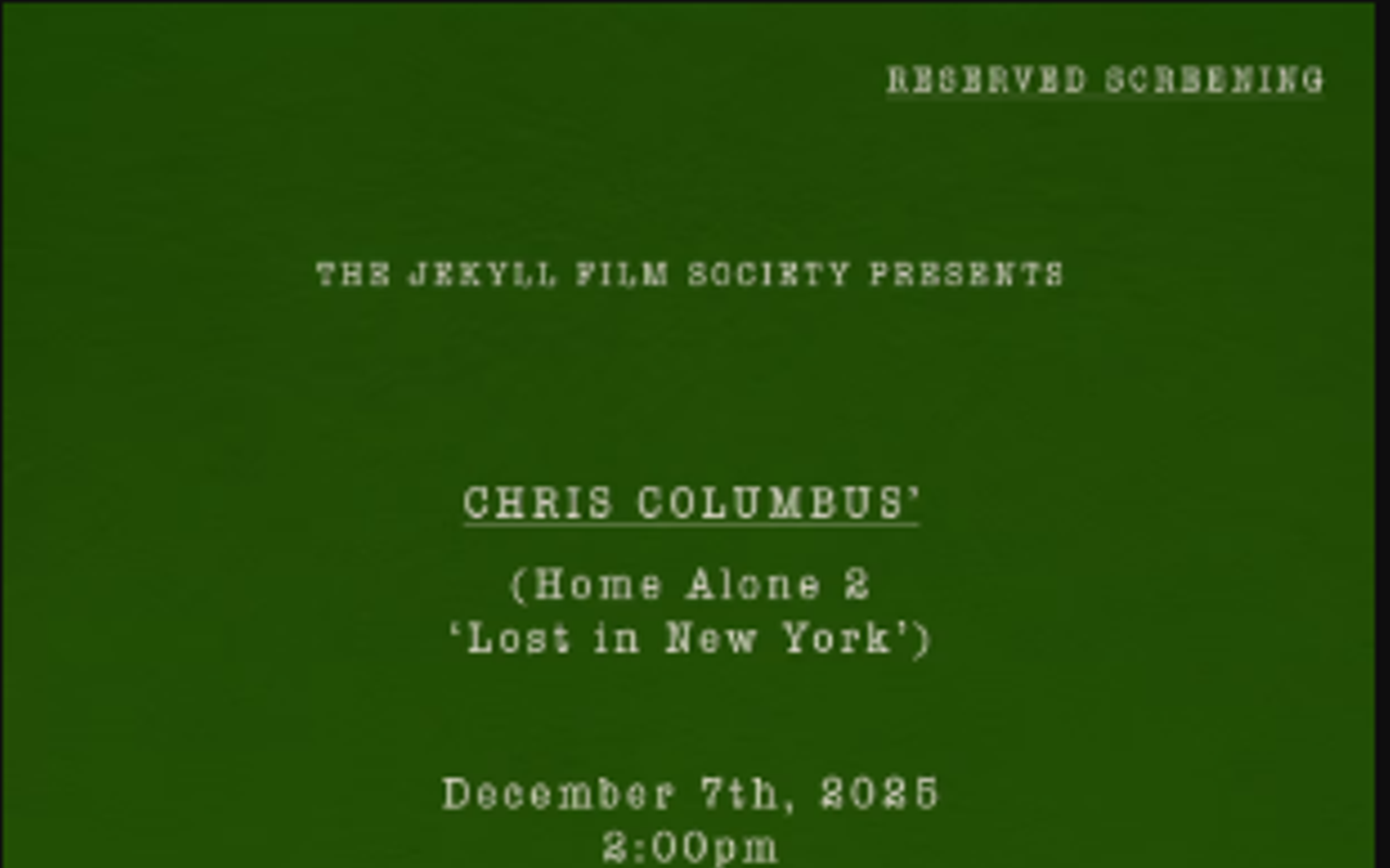 Image: The Jekyll Film Society Presents Home Alone 2