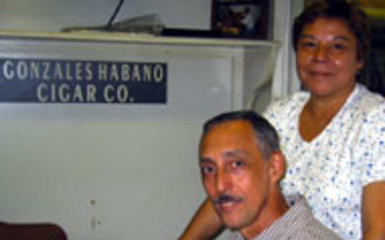 MASTER CRAFTERS: People from around the 
    world buy the cigars Wallace and Margarita Reyes 
    make by hand.