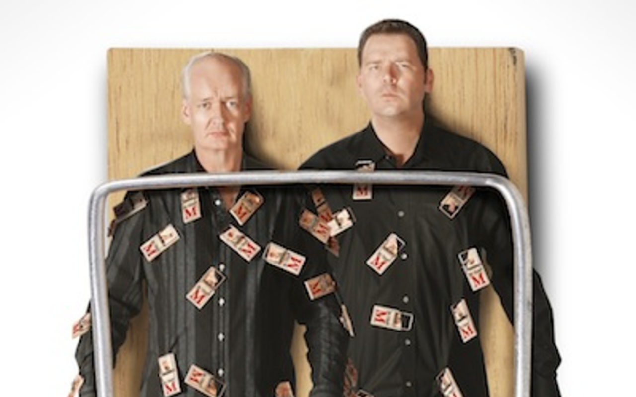 TWO MAN GROUP: See Colin Mochrie and Brad Sherwood from Whose Line Is It Anyway? this Sunday at the Mahaffey.