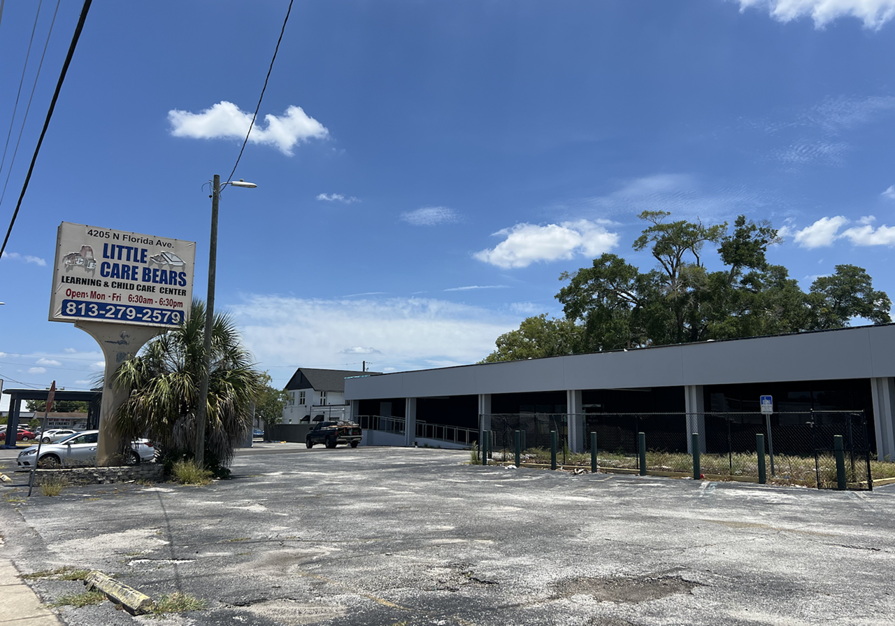 New Seminole Heights Food Hall
4205 N Florida Ave., Tampa
If you’ve driven by Florida Avenue’s former Little Care Bears daycare recently, you may have noticed the speedy construction happening on the Seminole Heights building. The owner of NYC-based chain Champion Pizza Hakki Akdeniz tells Creative Loafing Tampa Bay that a brand new food hall is slated to open out of the former plaza at 4205 N Florida Ave. While recent permit-related documents acquired through Accela state that the upcoming food hall will be called “Hikari,” ownership says that its name may be subject to change. 
Photo by Kyla Fields