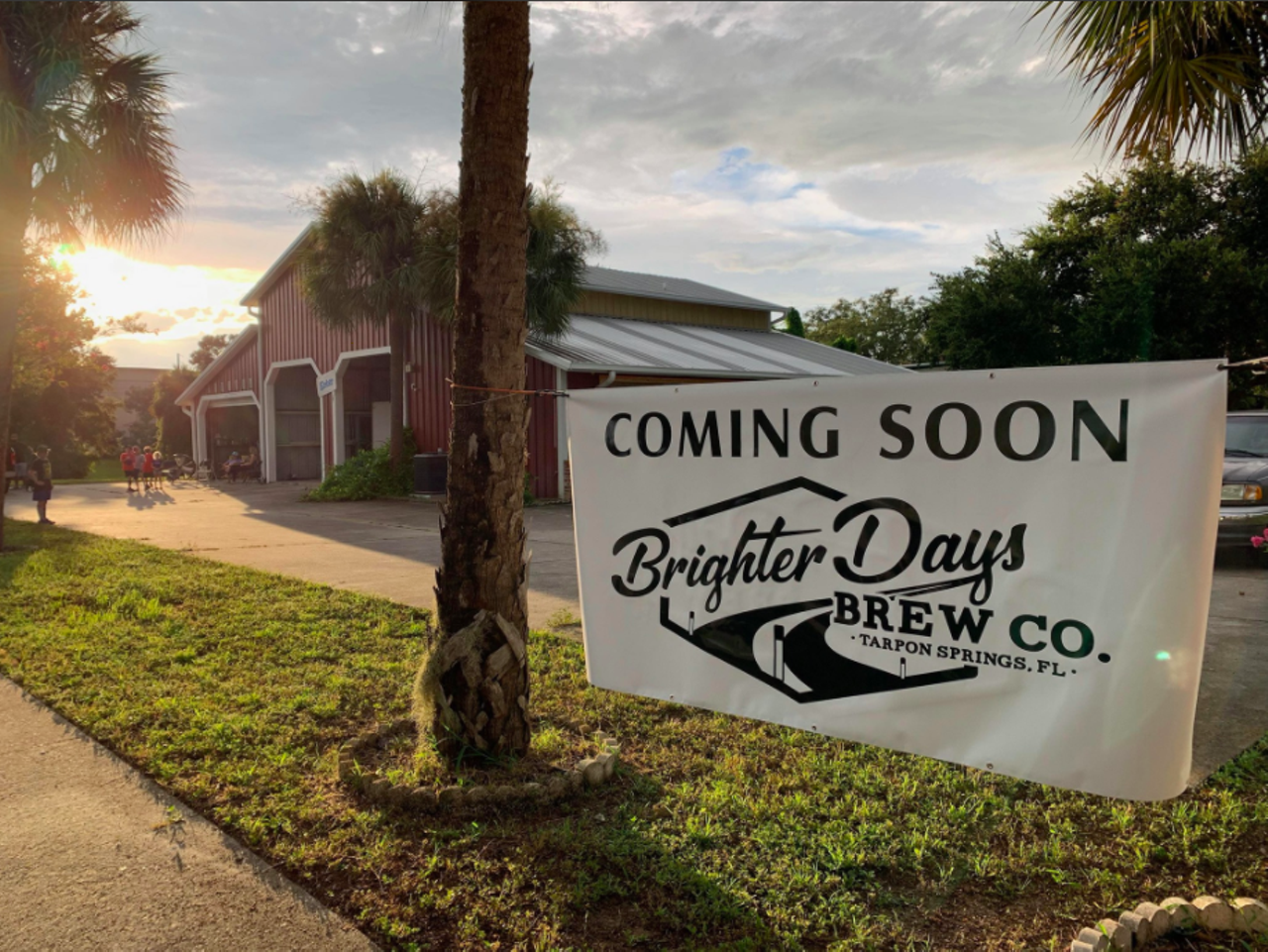 Brighter Days Brewing Co.  
311 N. Safford Ave., Tarpon Springs
Tarpon Springs is getting its newest brewery with Brighter Days Brewing Co. First announcing its opening late last year, the spot is set to open its doors to Tampa&#146;s brew lovers soon.
Photo via Brighter Days Brewing Co./Facebook