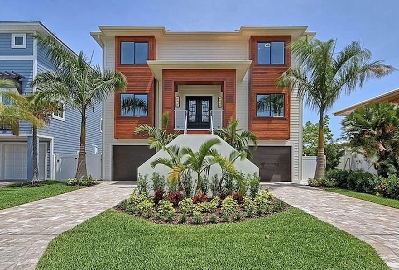 The St. Pete Beach house from MTV's 'Floribama Shore'
The St. Pete Beach home where a group of 20-somethings centered their entire summer around the phrase "puke and rally" is for sale.
Located at 225 Punta Vista Dr., in St Pete Beach, the property was home to the cast of season three of the MTV reality series "Floribama Shore" and can now be yours for $4,200,000.
The 3,862-square-foot home comes with four-bedroom and four-bathrooms, and  features Brazilian hardwood throughout, a four-car garage, an elevator, a deep water dock, a pool and a heated jacuzzi, and a designer kitchen where Gus and Cole famously got into a fight while eating pizza over who was more "trash," Florida boys or Georgia boys.
The listing agent is Chris Featherston of Coastal Properties Group.