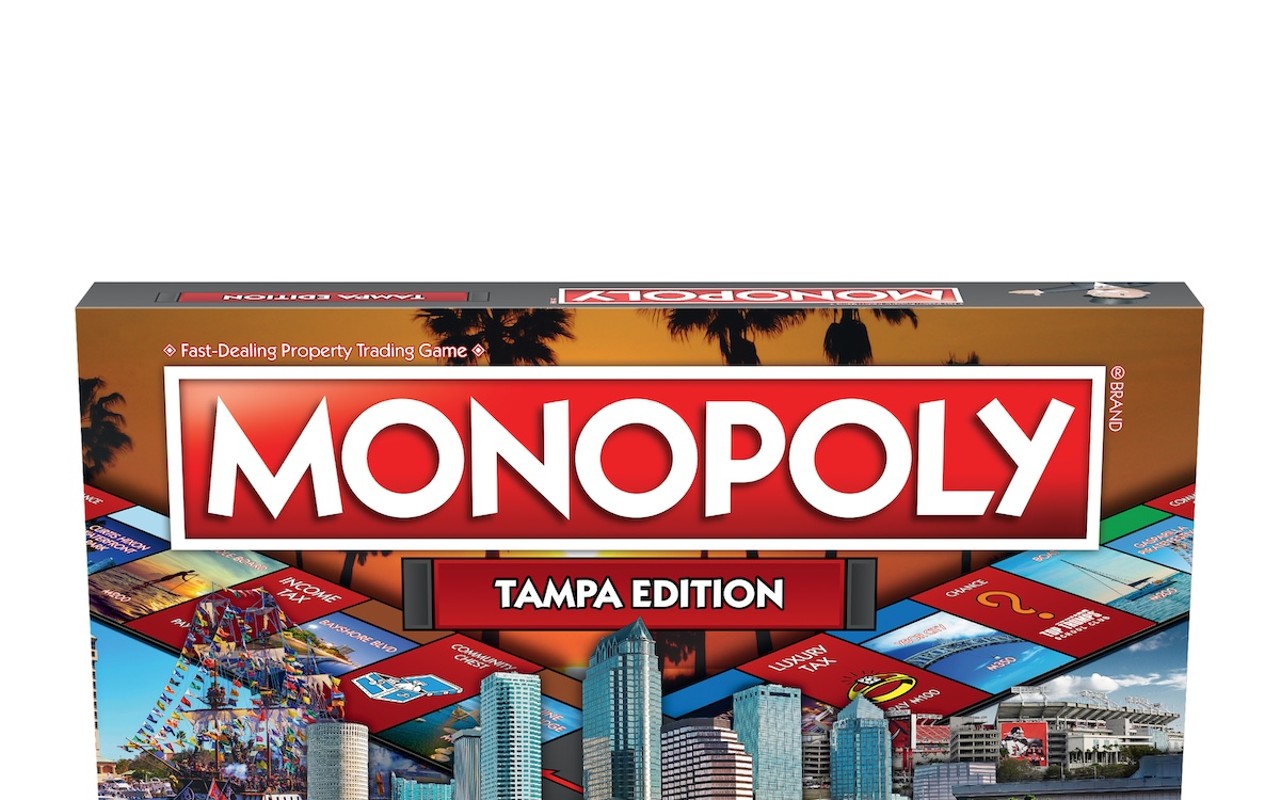 The official Tampa Edition of Monopoly was released on March 12, 2024 at Busch Gardens in Tampa, Florida.