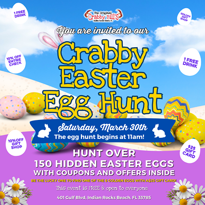 The Original Crabby Bill's Easter Egg Hunt